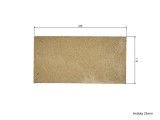 Caramida samota 23 x 11,5 x 2,5 cm (25 mm)