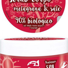 Scrub pentru Corp cu Rodie si Sare Bio 250ml Tiama