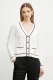 Luisa Spagnoli cardigan femei, culoarea bej, light, 100003