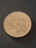 1/2 franc 1977 franta