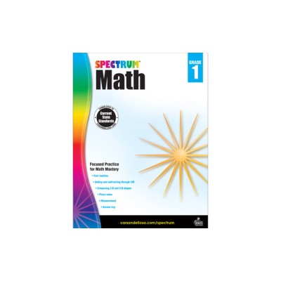Spectrum Math Workbook, Grade 1 foto