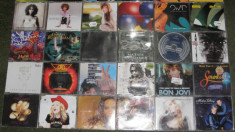 Single CD Santana,Bon Jovi,Beatles,Roxette,Madonna,Modern Talking,A-HA foto