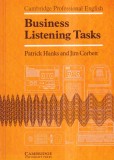Patrick Hanks Jim Corbett - Business Listening Tasks | Cambridge University Press | Carte Limba Engleza Curs | 1994 | 121 pag