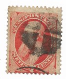 SUA (2) - Edwin M. Stanton, 1871-1875 - obliterata