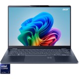 Laptop Acer Swift 14 AI OLED SF14-51-75NV cu procesor Intel&reg; Core&trade; Ultra 7 258V pana la 4.8GHz, 14&amp;#039;&amp;#039;, OLED 2.8K, 32GB LPDDR5X RAM, 1TB SSD,