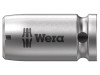 Adaptor Wera Lung 25mm, Fixare 1/4&quot; (6.3mm) &amp; Patrat, pentru Surubelnita