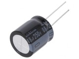 Condensator electrolitic THT 68uF 250V &Oslash;18x20mm