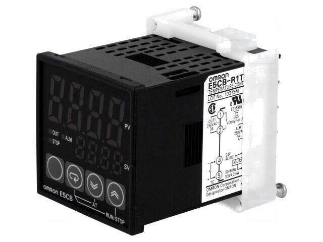 Regulator Temperatură pe Panou E5CB-R1TCD 24AC/DC