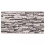 Cumpara ieftin Panouri de perete 3D, 10 buc., gri deschis, 100x50 cm, EPS