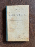 A. Sesefschi Curs de Limba Germana pentru Clasa a II-a secundara (1909)