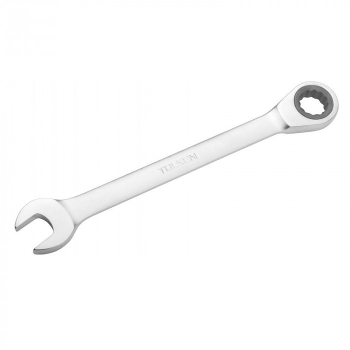 Cheie pentru piulite combinata fixa Cr-V Tolsen, 13 mm