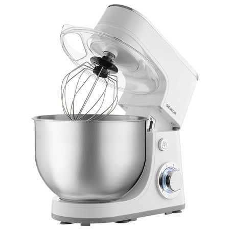 Robot de bucatarie Sencor 1300W cu bol inox 5,5L, 6 viteze si Pulse