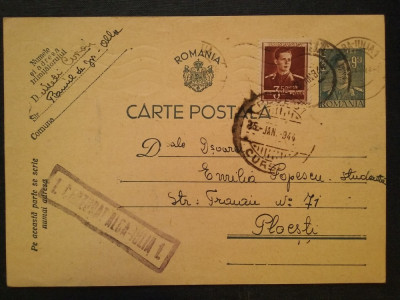 1944-C.P.circ.-CENZURAT ALBA-IULIA 1-St.PLOIESTI-ALBA IULIA- foto