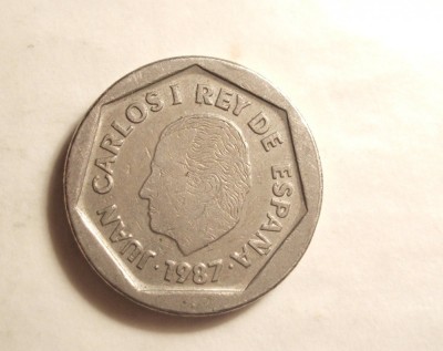 SPANIA 200 PESETAS 1987 foto