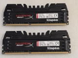 Kit memorie RAM desktop HyperX Beast 16GB 2X8GB 2400MHz DDR3 Non-ECC CL11 DIMM XMP