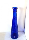 Cumpara ieftin Vaza inalta solifleur semicristal royal cobalt blue - Schott Zwiesel Germany