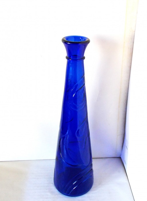 Vaza inalta solifleur semicristal royal cobalt blue - Schott Zwiesel Germany