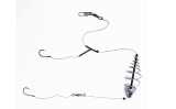 Montura Pescuit Prokarpfishing cu Teu &amp; Fir Textil, 2 Ace Nr. 6 - C&acirc;rlige Legate