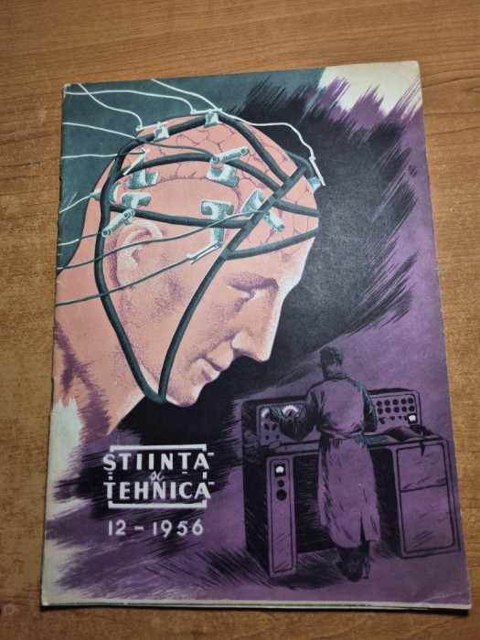 stiinta si tehnica decembrie 1956-art. CFR de-a lungul anilor,histria