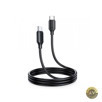 Cablu Date si Incarcare USB-C - USB-C Joyroom S-CC060A9 60W 1m Negru foto