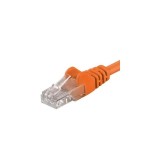 Patchcord UTP RJ45-RJ45 Cat.6, 10m, portocaliu, &amp;quot;UTP-6-10-O&amp;quot; (timbru verde 0.18 lei), Premiumcord