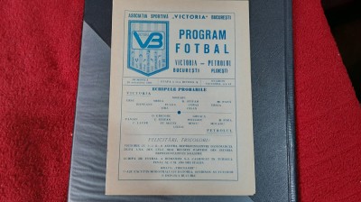 program Victoria Buc. - Petrolul Pl. foto