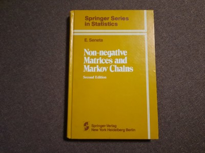 Non-negative matrices and Markov Chains E. Seneta foto