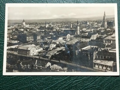 1942 - Cluj Napoca, panorama de pe Feleac (jud. Cluj) foto