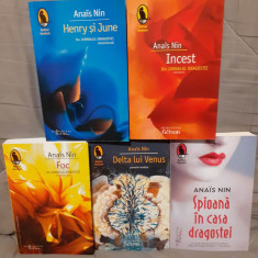 ANAIS NIN CARTI EROTICE (5 VOL)