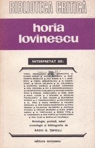 Radu G. Teposu ( antol. ) - Horia Lovinescu interpretat de ... foto