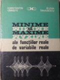 MINIME SI MAXIME ALE FUNCTIILOR REALE DE VARIABILE REALE-CONSTANTIN UDRISTE, ELENA TANASESCU-217571