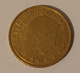 Moneda 50 eurocent Luxemburg 2010, Europa