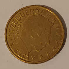 Moneda 50 eurocent Luxemburg 2010