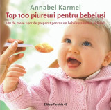 Top 100 piureuri pentru bebeluşi. 100 de mese uşor de preparat pentru un bebeluş sănătos şi fericit, Editura Paralela 45