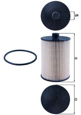 MAHLE KX 226D filtru combustibil