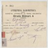 Romania, Antreprisa Barometrica pentru Curatitul Latrinelor cu Pompe Pneumatice, 1916