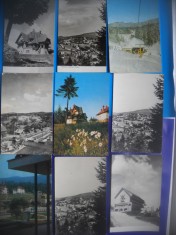 HOPCT LOT NR 234 PREDEAL -JUD BRASOV -9 CARTI POSTALE-RPR-CIRCULATE