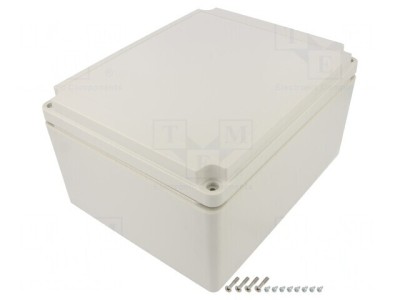 Carcasă universală gri deschis 200x250x130mm Ritec foto