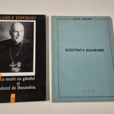 Istorie Vasile Tepordei / Anton Margarit Basarabia doua volume