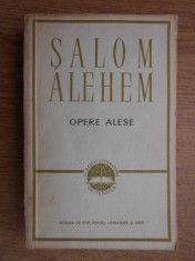 Salom Alehem - Opere alese volumul 1