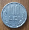 Moneda 100 Lei 1992, Rom&acirc;nia, 9 cu Coadă Scurtă - Numismatică Rom&acirc;nească