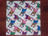 joc puzzle vechi romanesc de colectie jeco perspicacitate ptr cutia cu maimute