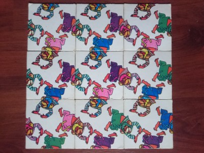 joc puzzle vechi romanesc de colectie jeco perspicacitate ptr cutia cu maimute foto