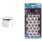 Set capace prezoane 19 mm, culoare Crom AVX-AMG21304