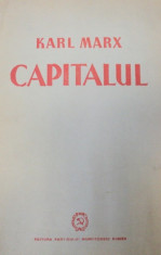 CAPITALUL-KARL MARX VOL 2 , CARTEA A 2-A 1951 foto