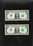 Statele Unite ale Americii USA SUA 2 x 1 dollar 2017A Atlanta F aunc FW, America de Nord