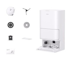 Aspirator robot cu mop MOVA E40 Ultra, 19.000 Pa, 5.200mAh, 260 min, Single-line Laser, statie colectare inteligenta