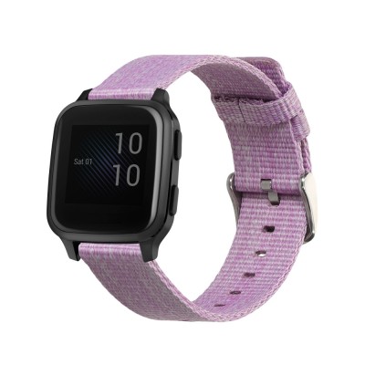 Curea Kwmobile pentru Garmin Venu Sq 2 Music, Mov, Textil, KWM000024YK002C foto