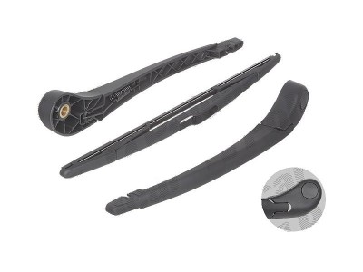 Brat stergator luneta Renault Megane 3, 10.2008-09.2016 , spate, Combi, cu lamela stergator de 350 mm, ; specific foto