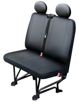 Husa Bancheta Auto Dubla Din Piele Ecologica Pentru Dube Carpassion L foto
